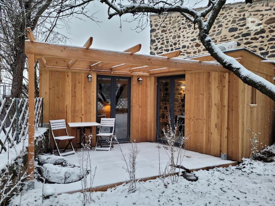 La Maisonnette Sous Le Cerisier Bergonne 外观 照片